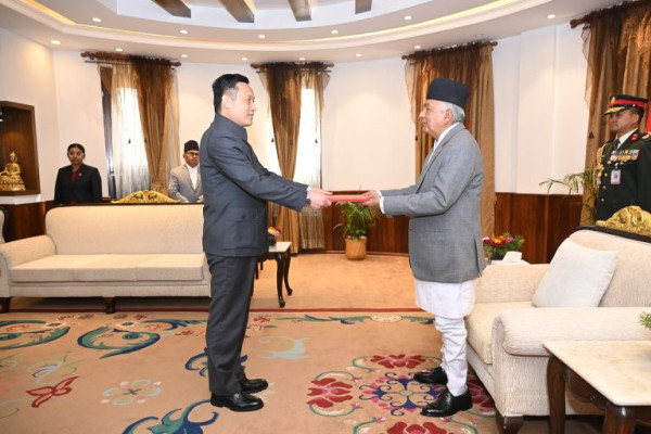 पाँच देशका राजदूतद्वारा ओहोदाको प्रमाणपत्र प्रस्तुत